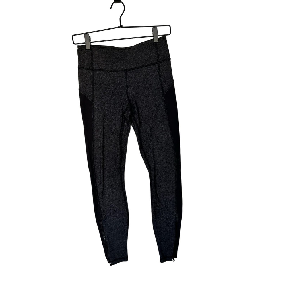 Lululemon Women's Yoga Gym full length Legging Stretch Pull on‎ Gray Size 6